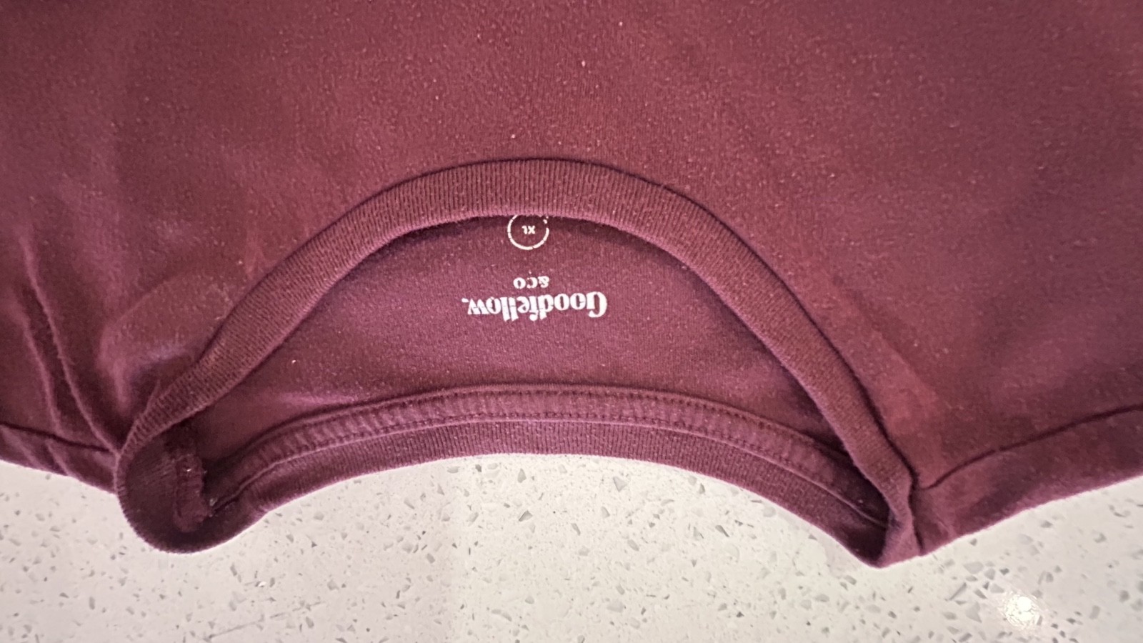 Goodfellow and Co Target T-shirt BURGANDY Mens XL Lightly Worn