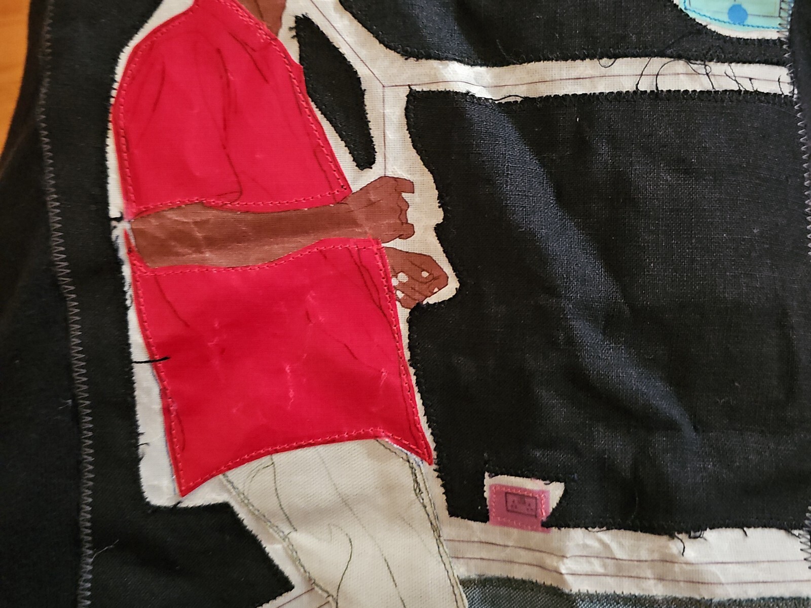 One Of A Kind Custom T-shirt With Urban Feel. Size is XL, but runs small. Unique