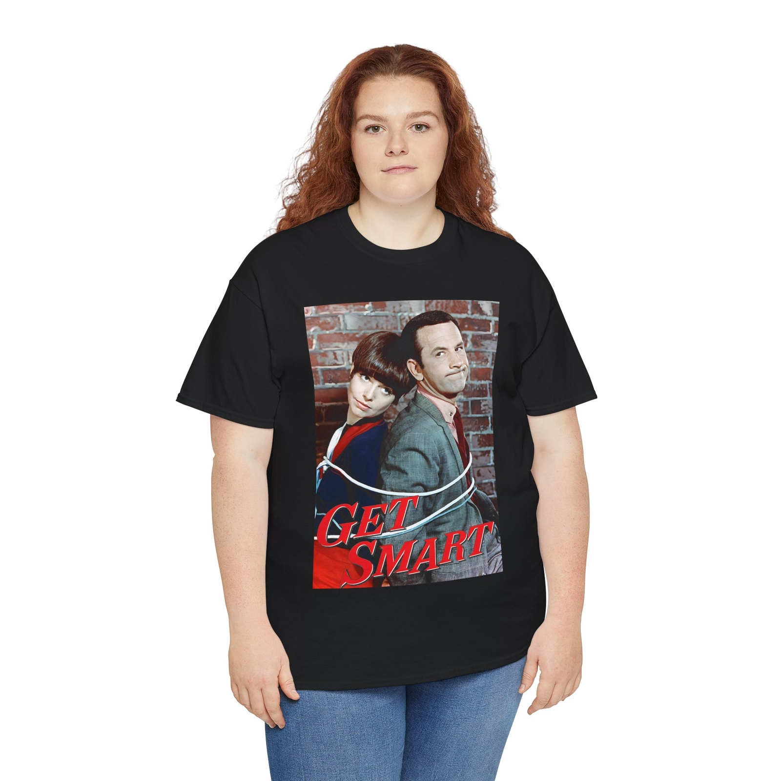 Get Smart TV Series (1965) T-Shirt Don Adams Barbara Feldon 60s comedy espionage