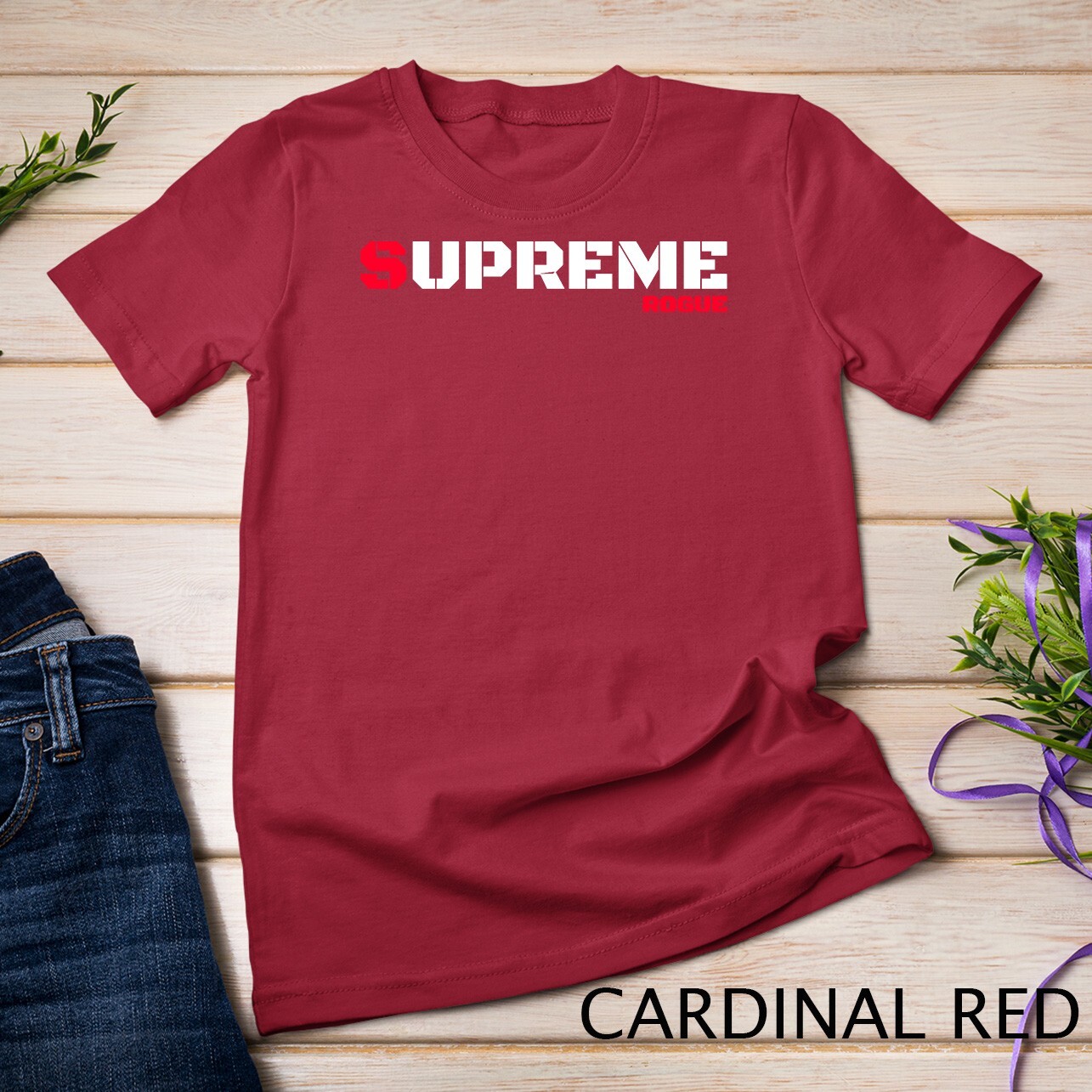 Hot Supreme Rogue Bad Boy Tee Military Style Gaming Gamer Unisex T-shirt