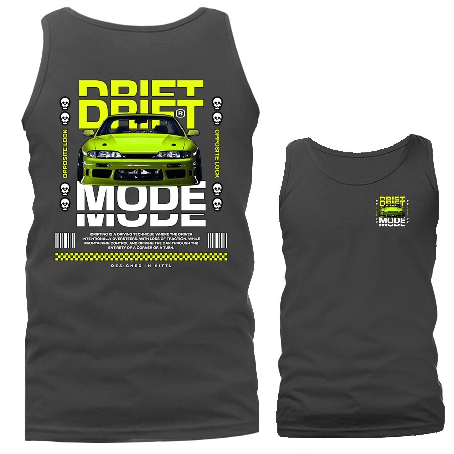 Drift Mode Imported Tuned Custom JDM Sports Car Tank Top