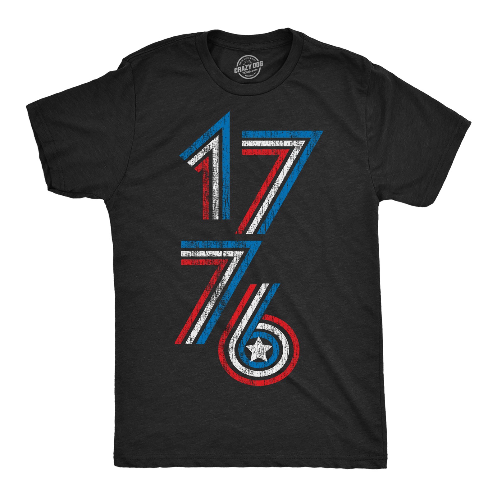 Mens 1776 Stripes Funny T Shirt Awesome Fourth Of July Graphic Tee for Men