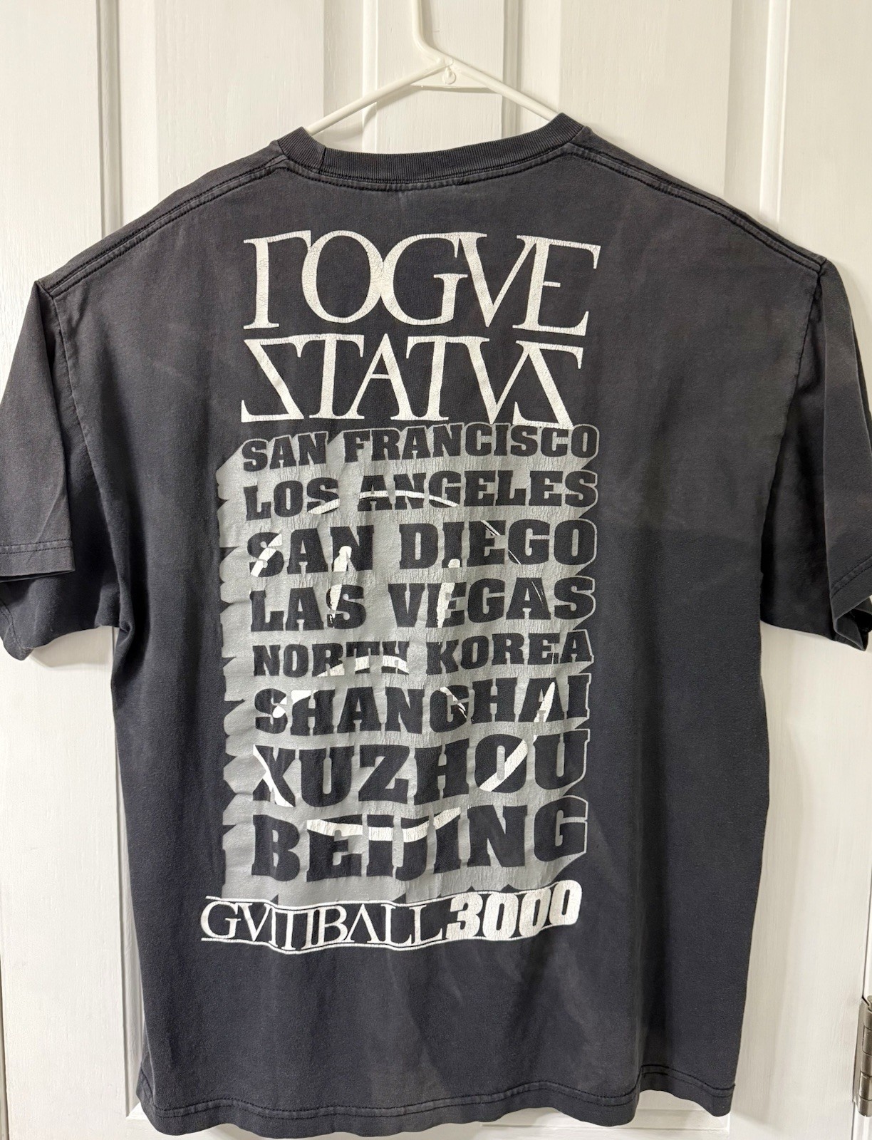 Rogue Status Shirt XL GUMBALL 3000 VTG Y2K Rob Dyrdek MTV Johnny Knoxville Rare