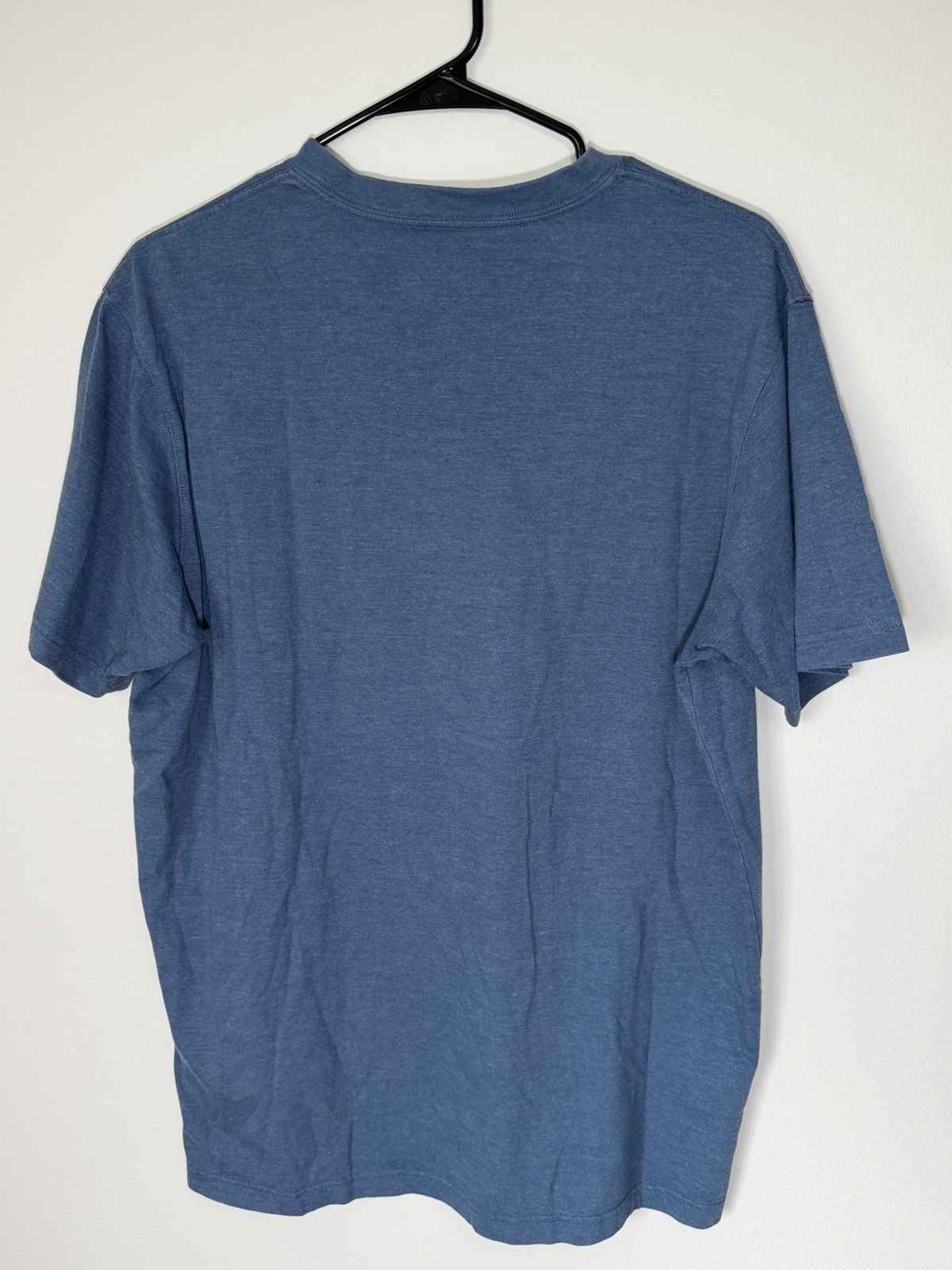 Eddie Bauer Men TL Blue V-Neck Short Sleeve T-Shirt