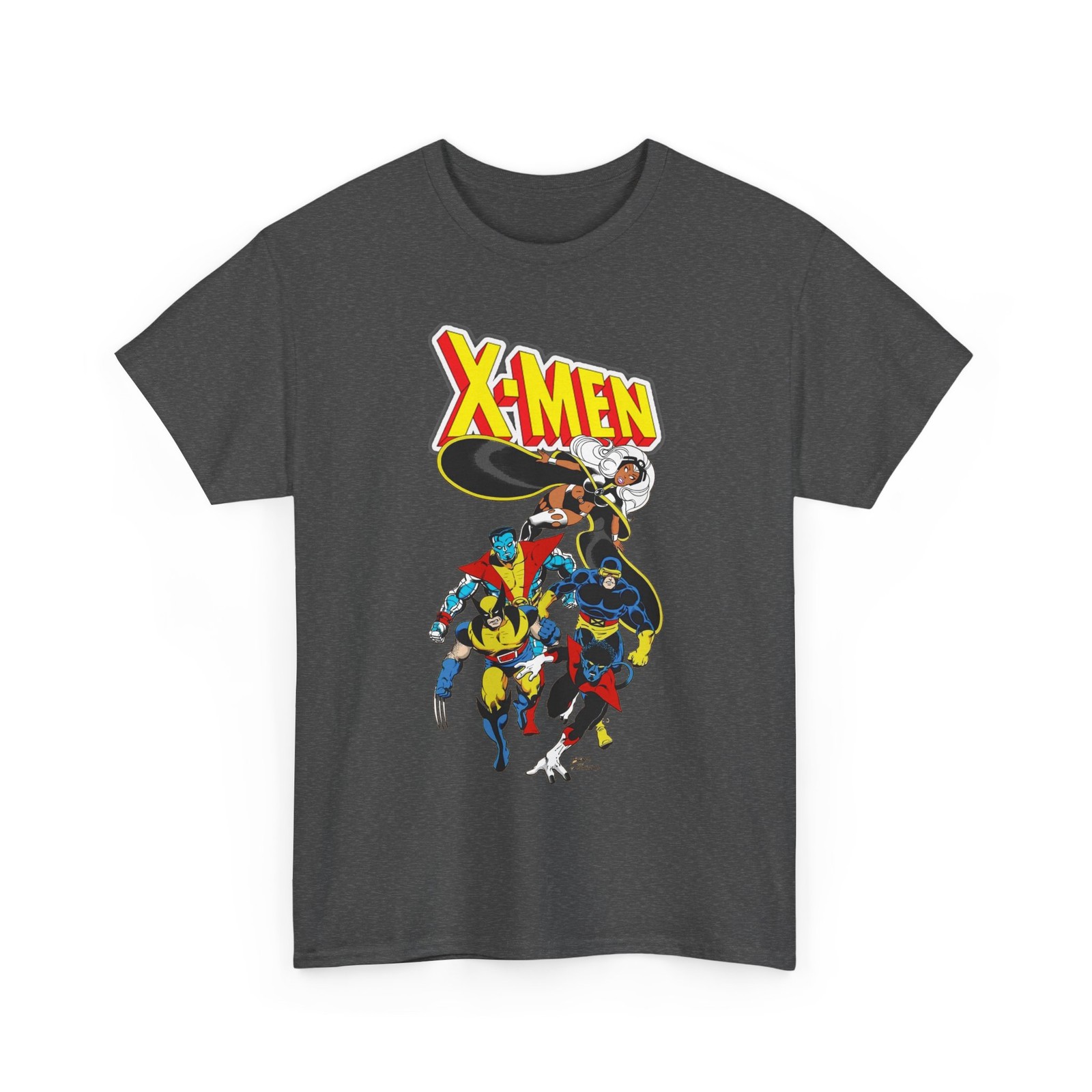 X-Men T-Shirt John Byrne Art Storm Wolverine Cyclops Colossus Vintage-Style Tee