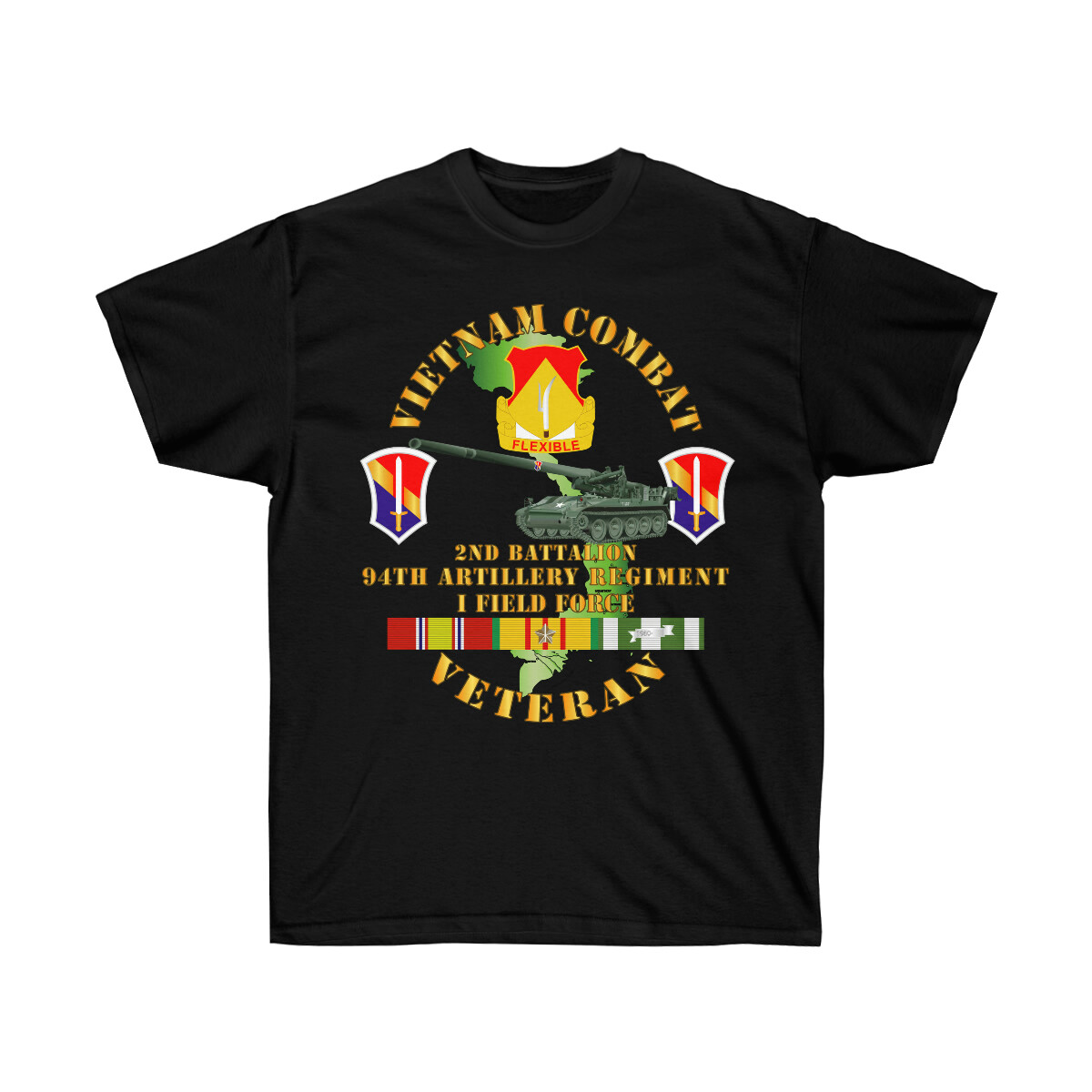 Classic – Unisex Ultra Cotton Tee – Vietnam Combat Vet – 2nd Bn 94th Artillery