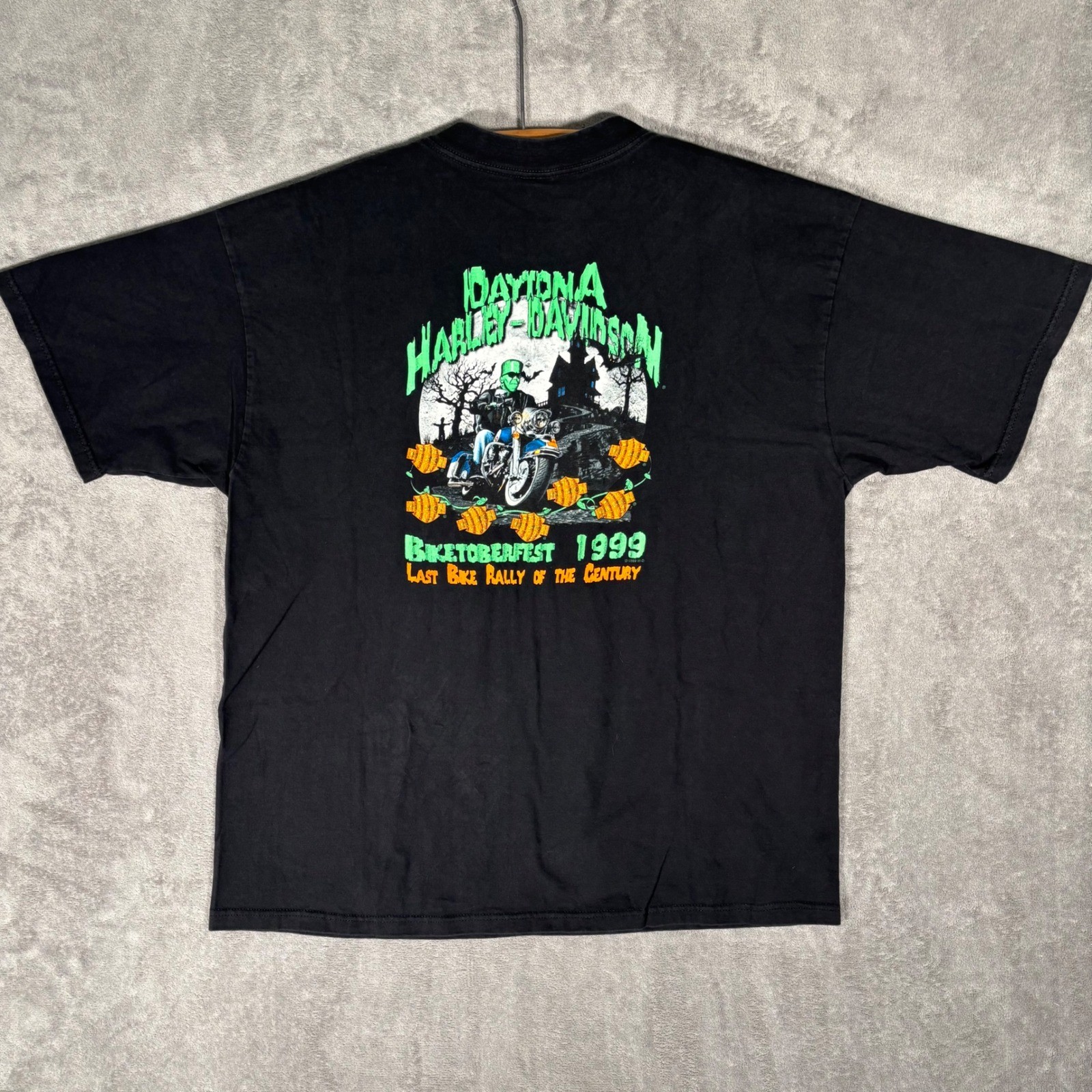 VNTG Harley Davidson Daytona Bike Week 99 Last Bike Rally of Century T Shirt XXL
