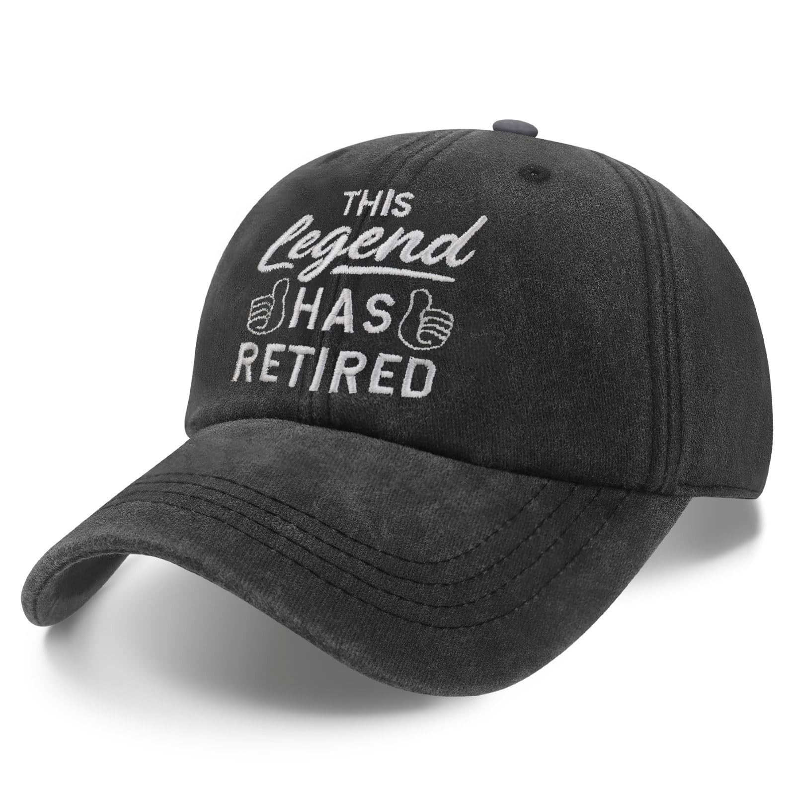 Retirement Hats for Men The Legend Has Retired Embroidered Cotton Adjustable …