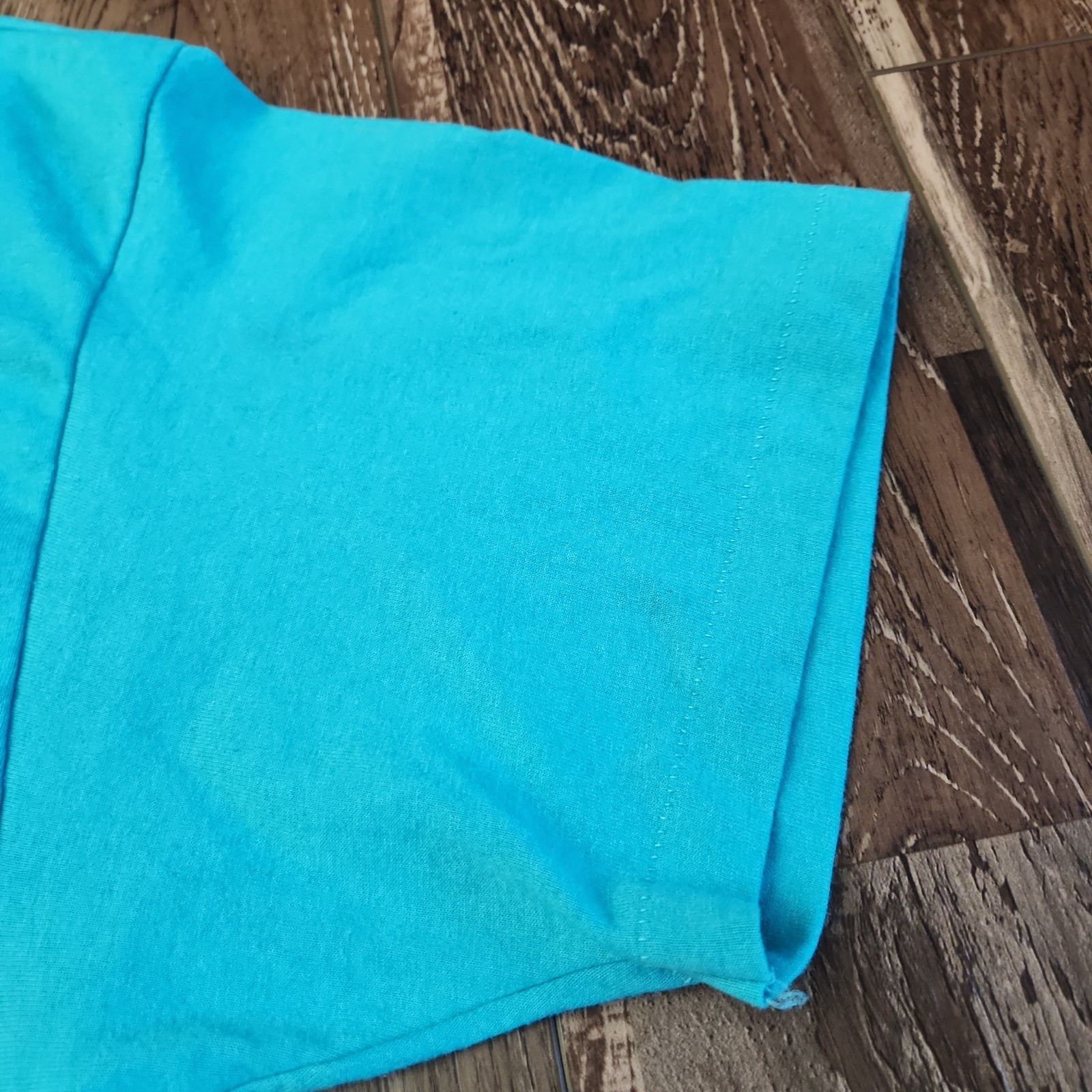 Single Stitch XL Blue Sarcastic Pocket T-Shirt USA Hanes 50/50 “MICHAEL”