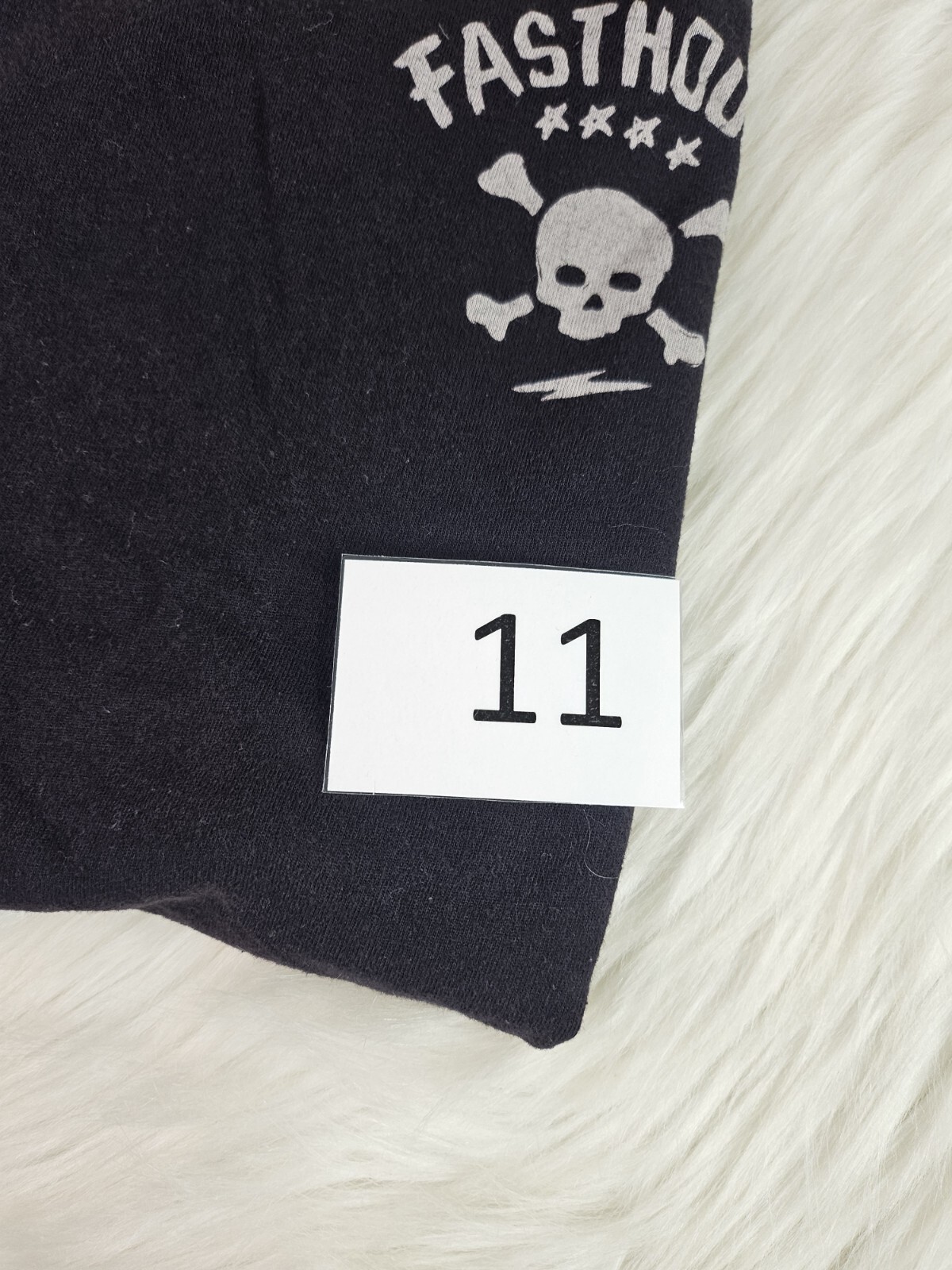 Fasthouse Shirt Mens (M) Cut Sleeves Graphic Print Crew Neck Victory Or Death