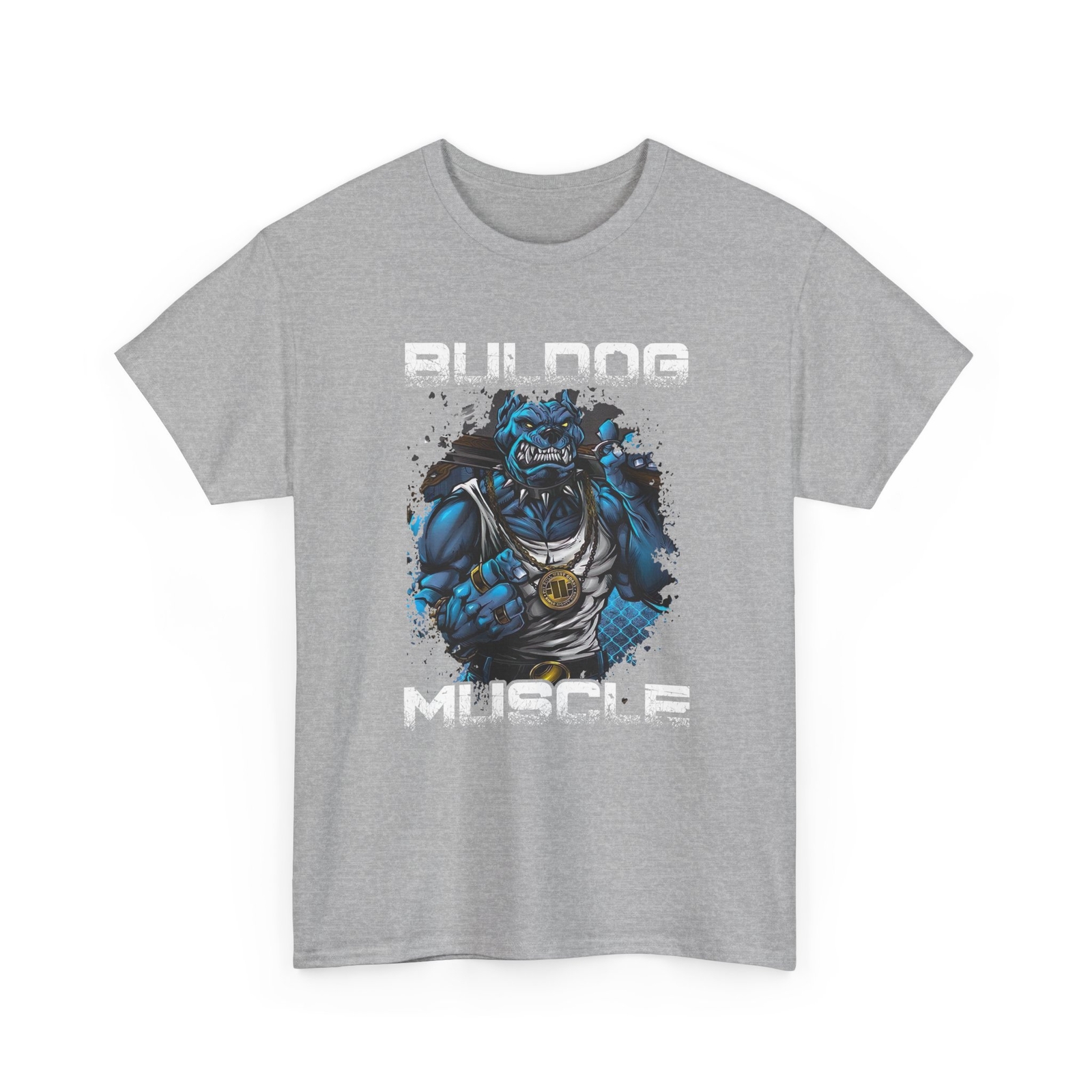 Buldog muscle T-Shirt | Fitness Lifestyle Tee | Workout Motivation Shirt