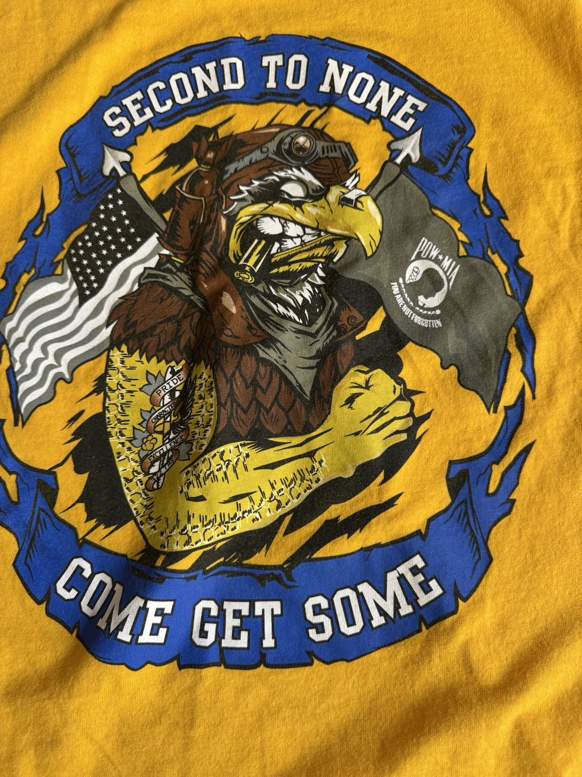 Training Squadron Second to None USAF Air Force Graphic T Shirt Men’s Large L