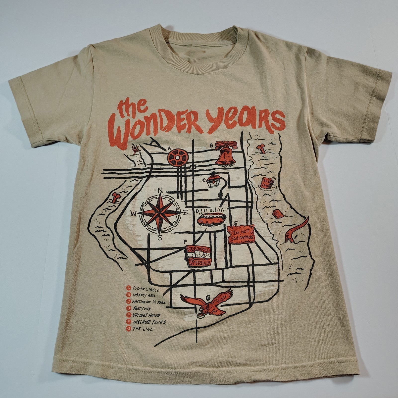 The Wonder Years The Upsides I’m Not Sad Anymore Shirt Sand S-5XL 1H1175