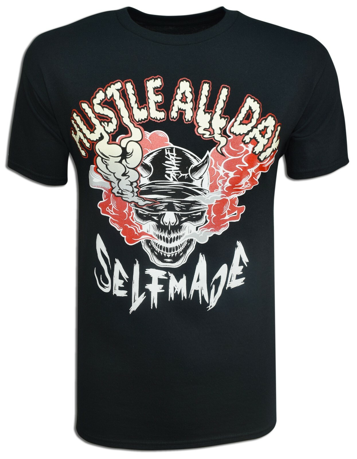 Hustle All Day Tee Self Made Savage Money Maker NEW Men Women Graphic T-Shirts