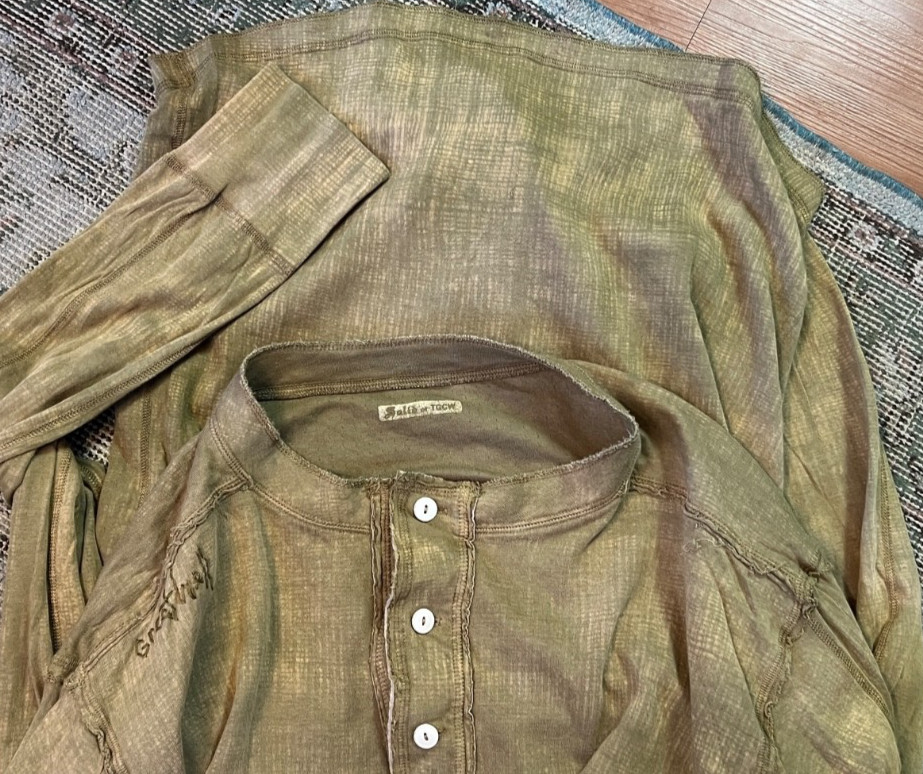The Great China Wall Button Shirt Size XXL soft cotton embroidered