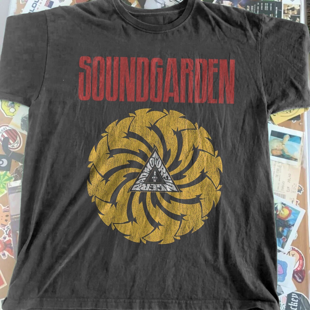 NEW! Soundgarden Album Tour Unisex Black Cotton T-Shirt