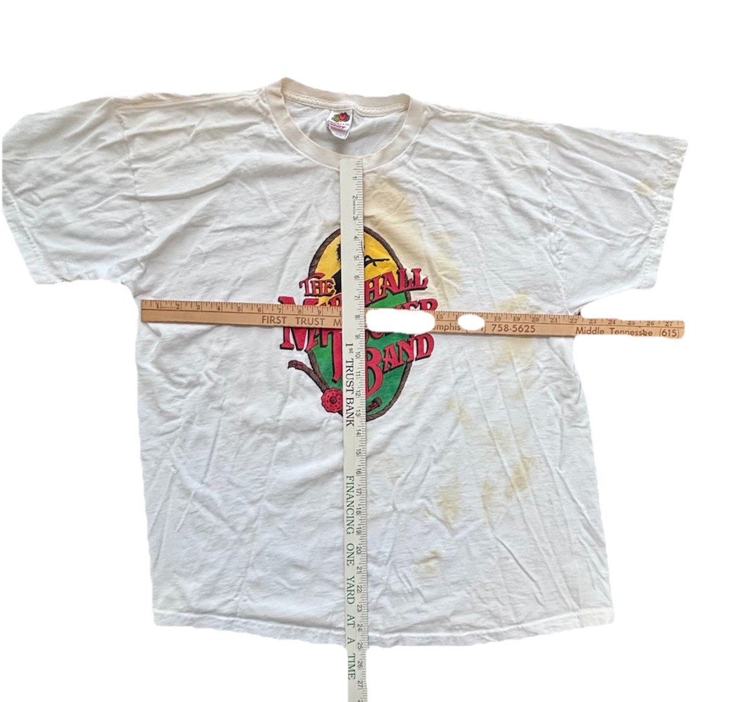 Vintage Marshall Tucker Band T Shirt White XL Made The USA