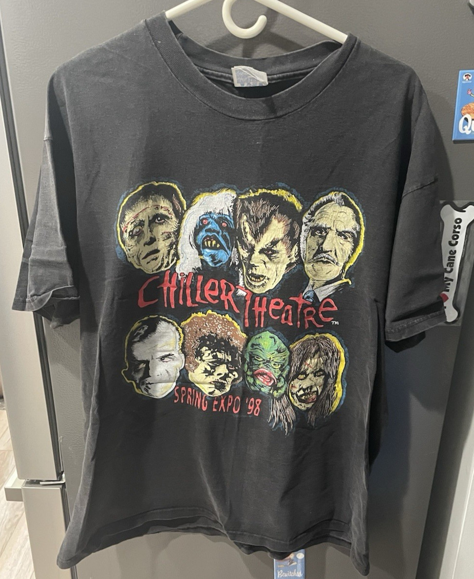VTG 1998 CHILLER THEATRE T-Shirt XL Spring Expo ’98