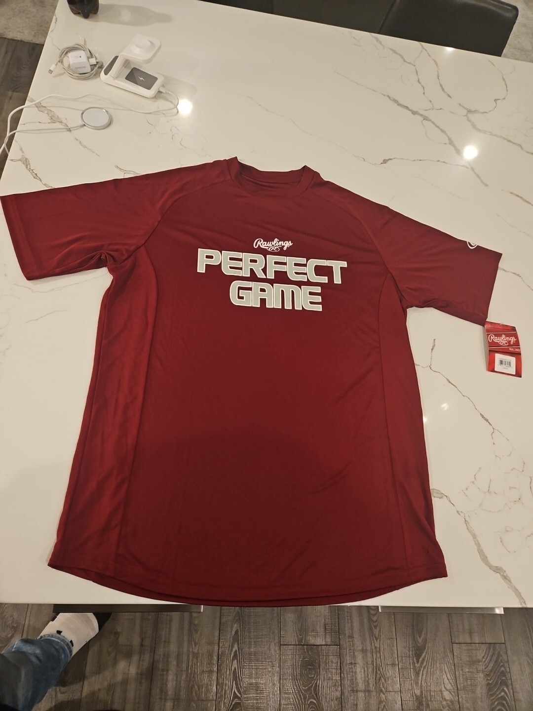 Perfect Game- Rawlings T shirt- Large