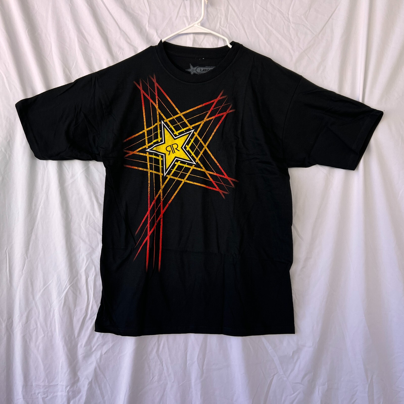 Tucker Rocky / Biker’s Choice RockStar T-Shirt Tee Flare Black Large CLOSEOUT