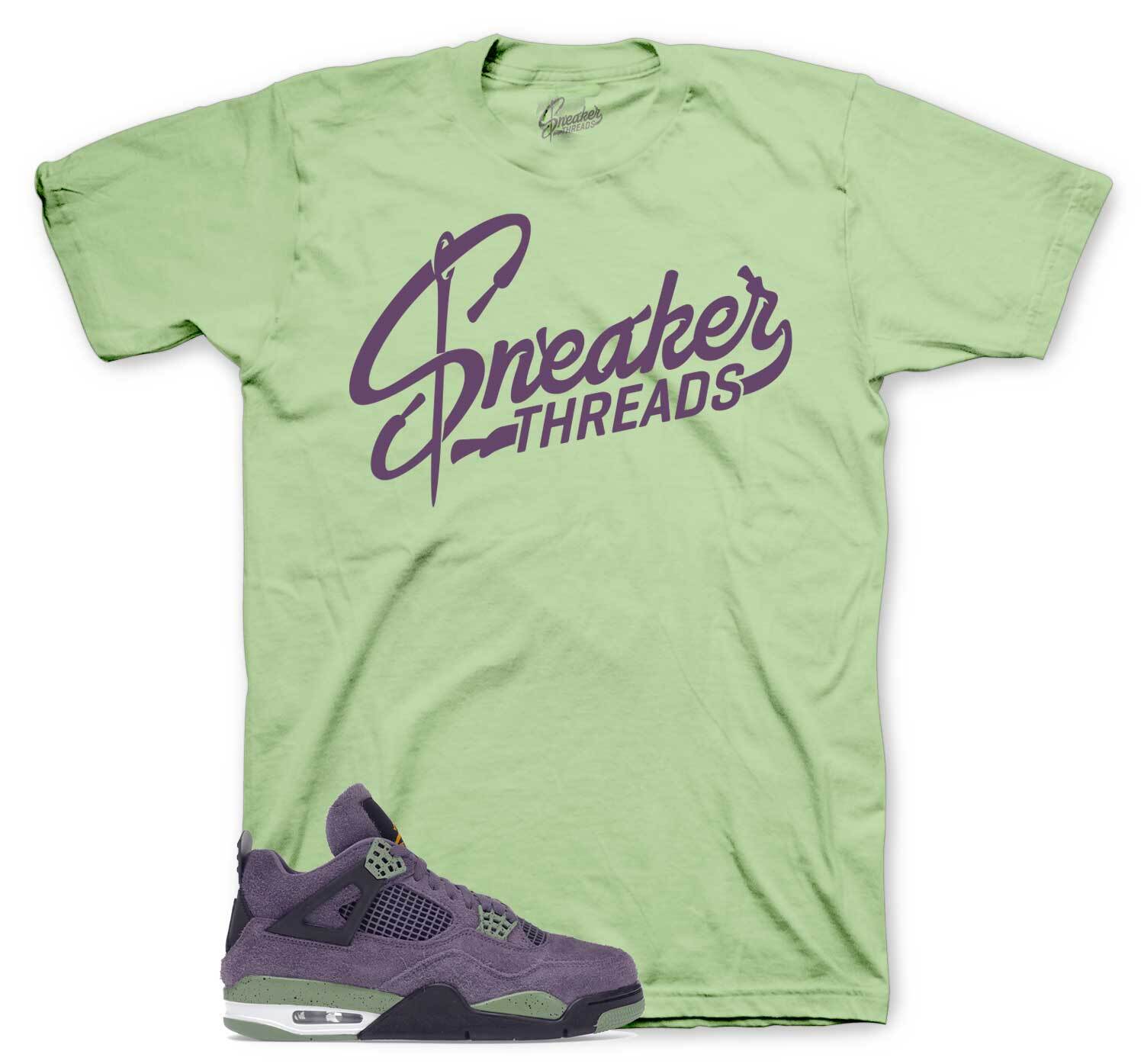 Shirt To Match Jordan 4 Canyon Purple – Sneaker Threads Logo Sneaker Tees
