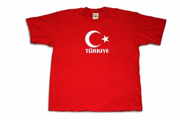Turkey T-shirt Funny Türkiye Cumhuriyeti Turkish Turkiye Moon Flag Tee Shirt