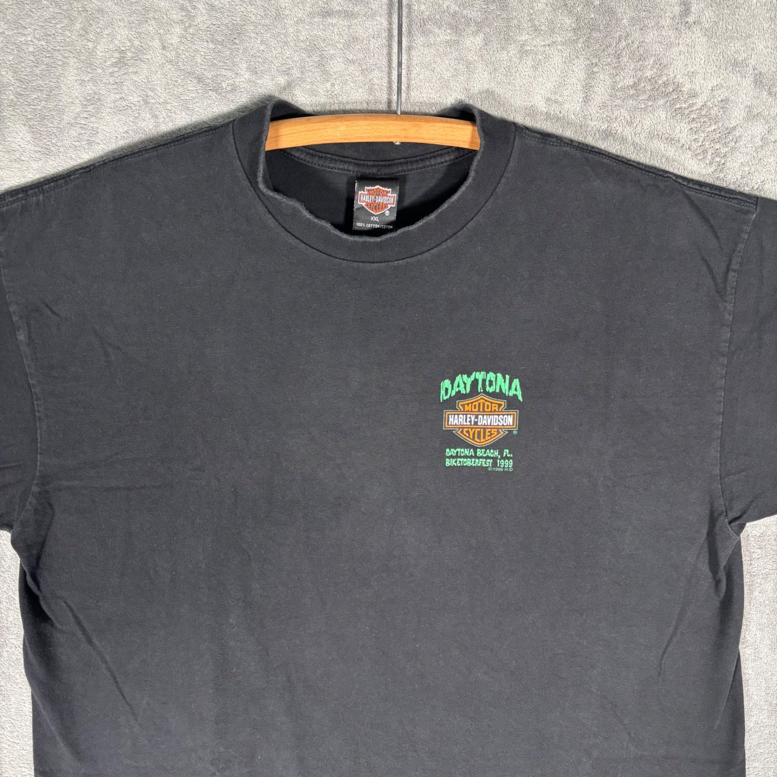 VNTG Harley Davidson Daytona Bike Week 99 Last Bike Rally of Century T Shirt XXL