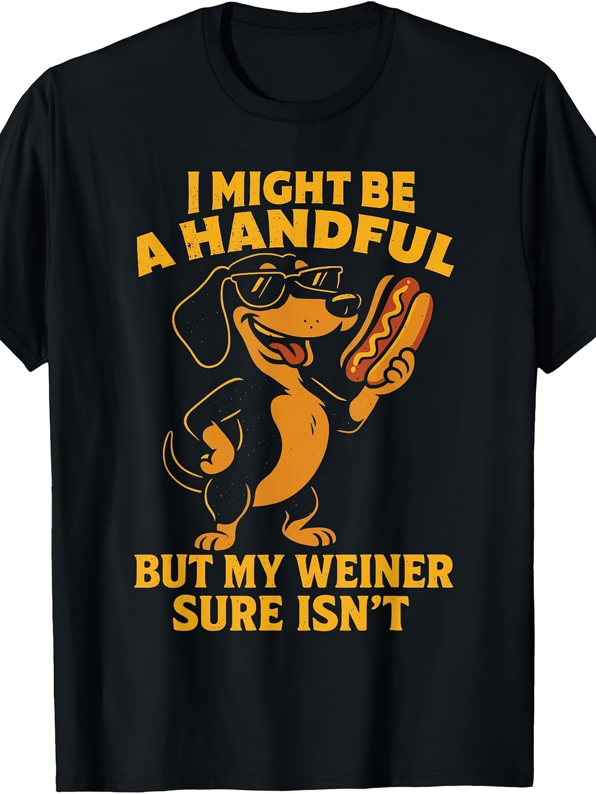 Funny Inappropriate Humor T-Shirt – Crude Cringey Offensive Joke Graphic Tee wit