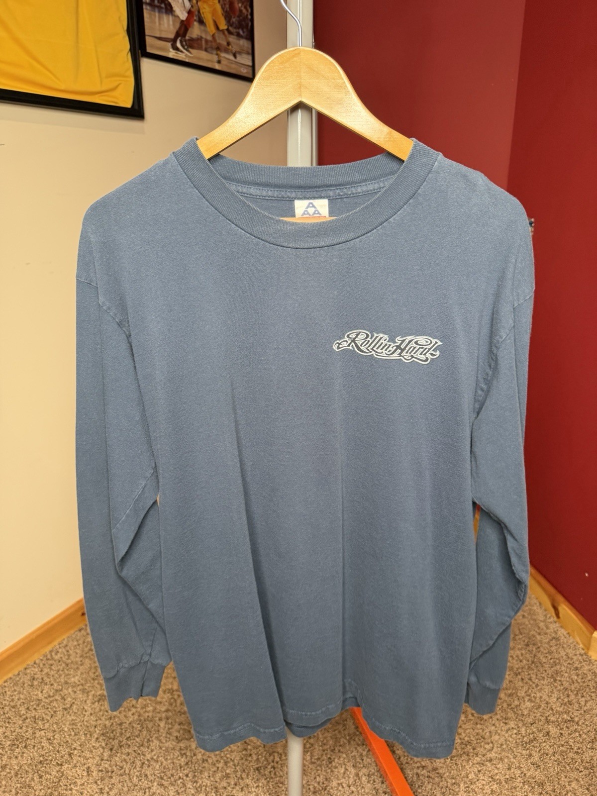 Y2K Rollin Hard Just Chillin Low Rider Long Sleeve With Sleeve Hit(XL)