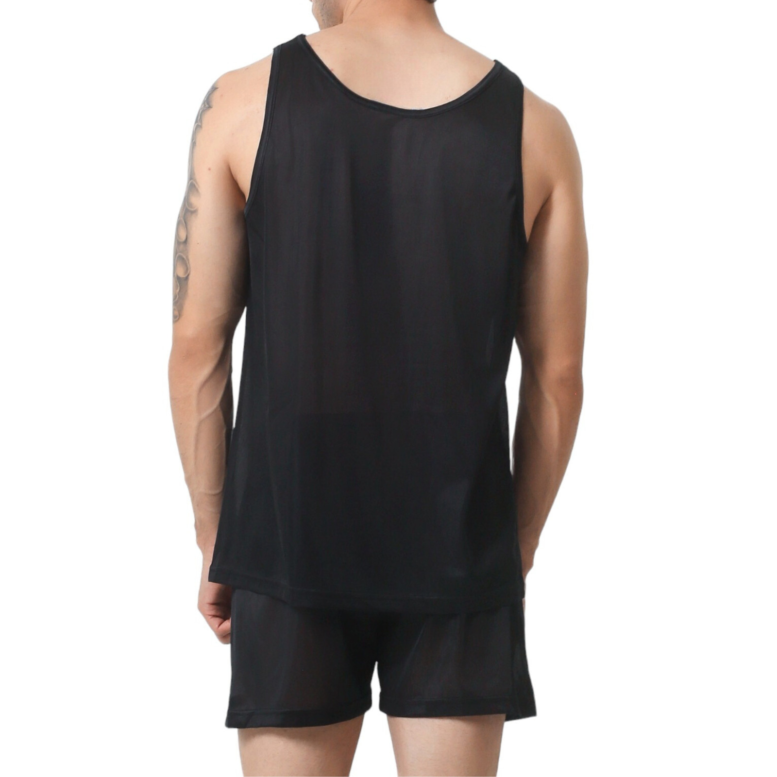 Player’s Nylon Tricot Tank Top | Big & Tall Men A-Shirt, Sizes- Small to 6XL
