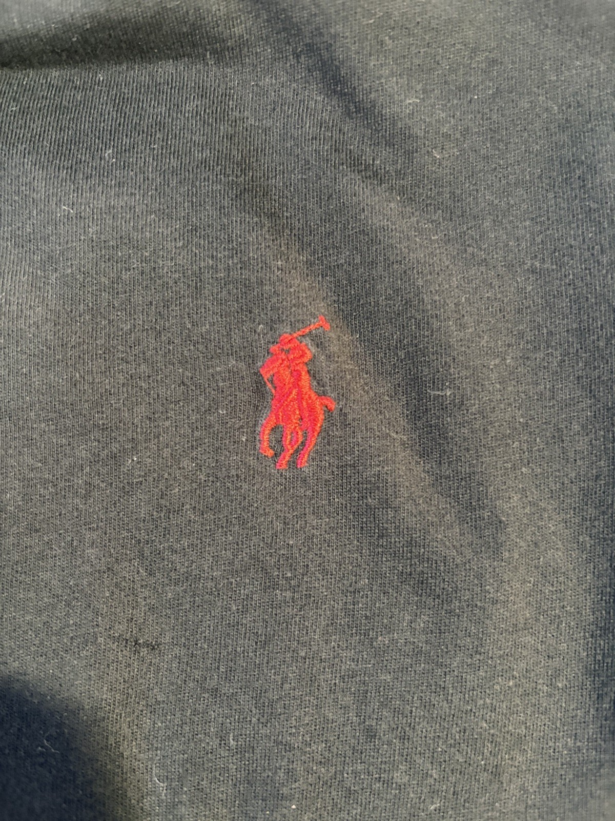 Polo Ralph Lauren Custom Fit Blue 100% Cotton Crew Neck T-Shirt Men’s Medium
