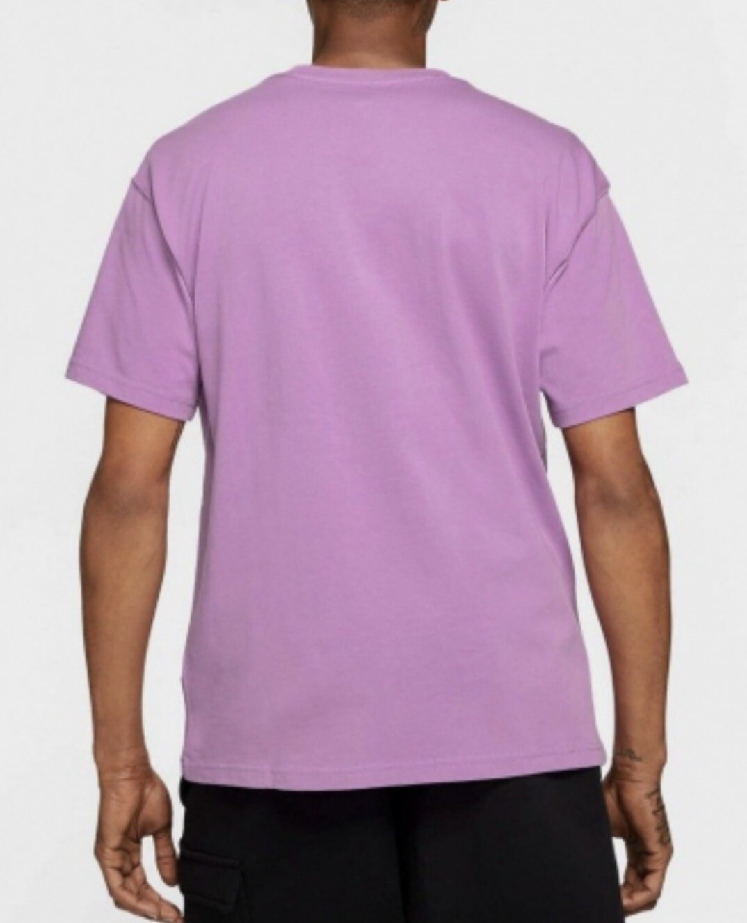 NIKE MAX 90 A.I.R. TEE VIOLET PURPLE BLACK MEN’S Large DB9261-591