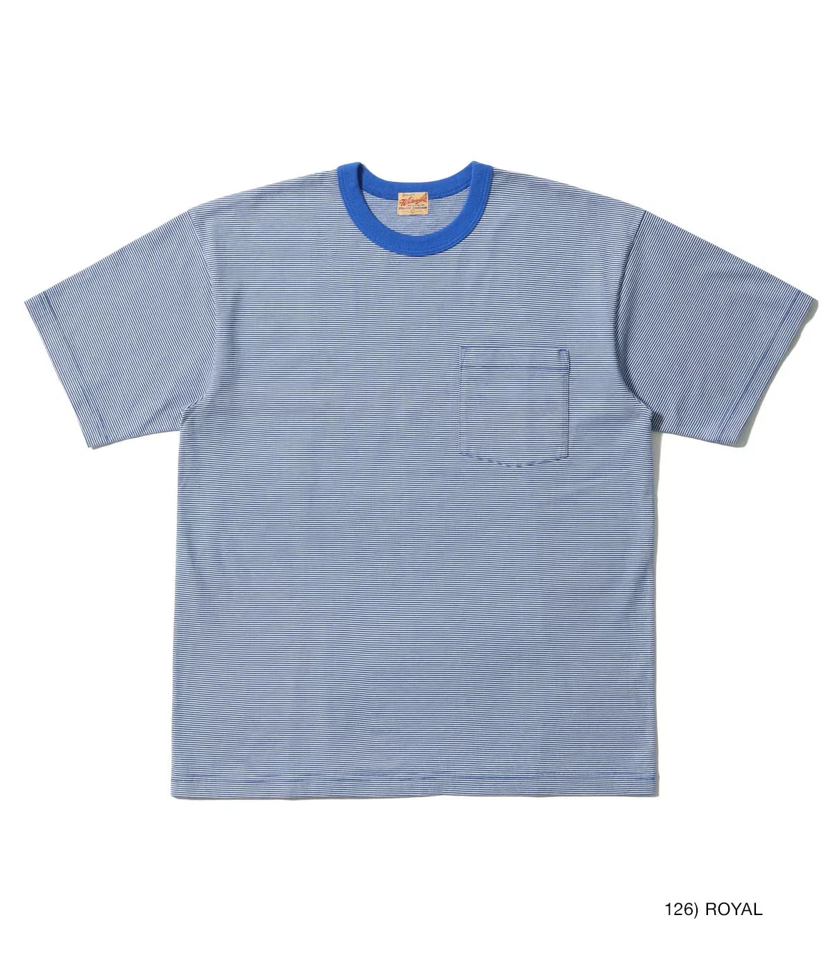 WHITESVILLE Lot No. WV79679 WHITESVILLE 30/2 FINE-LINED BORDER T-SHIRT Japan New