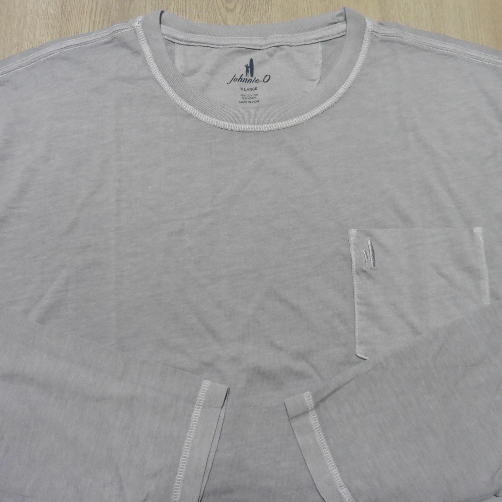 JOHNNIE-O Mens S M L XL 2XL T SHIRT BRENNAN 2.0 LONGSLEEVE GOLF TEE COTTON/MODAL