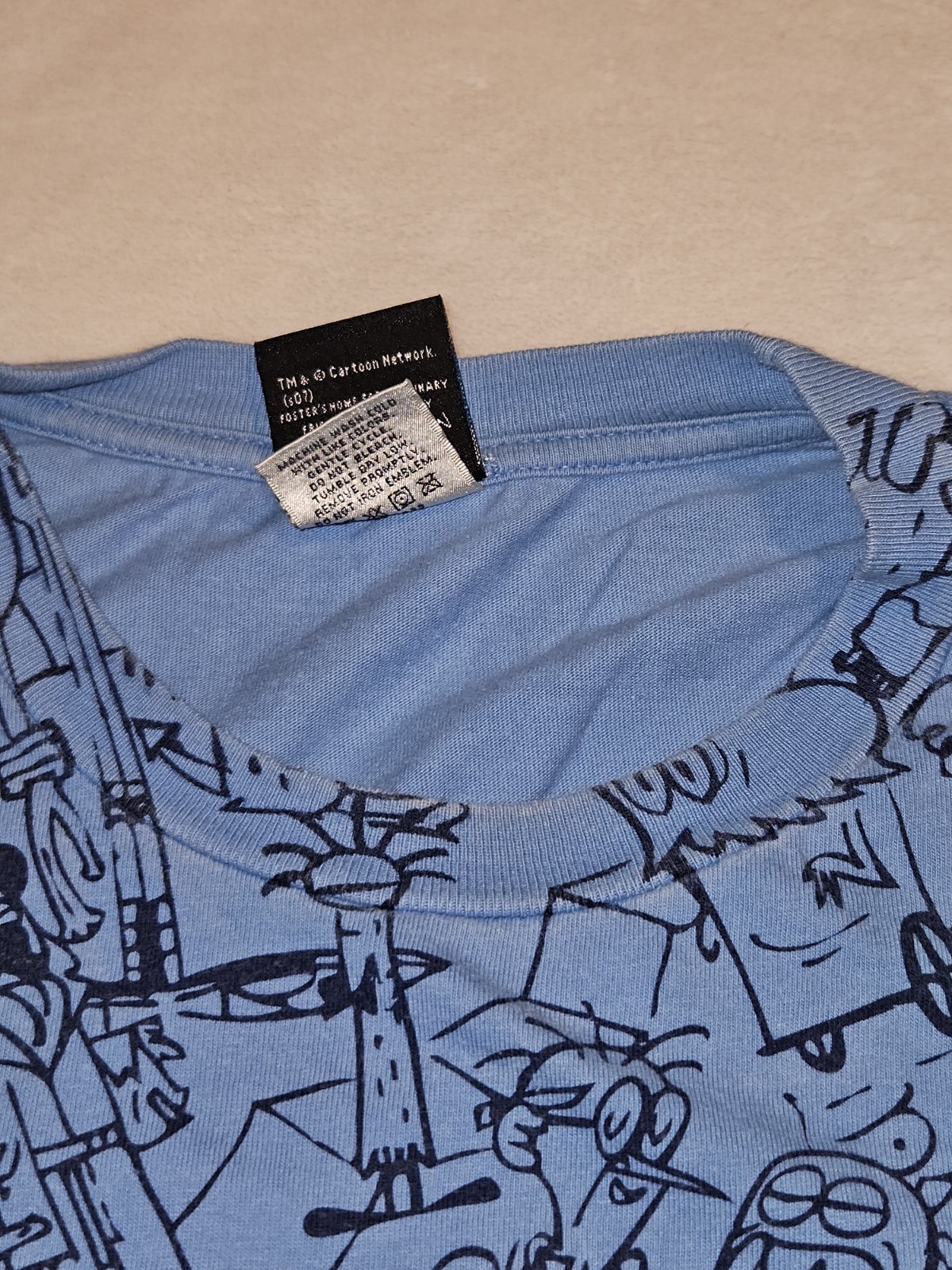 Vintage Cartoon Network Fosters Home For Imaginary Friends Shirt 2XL Blemishes