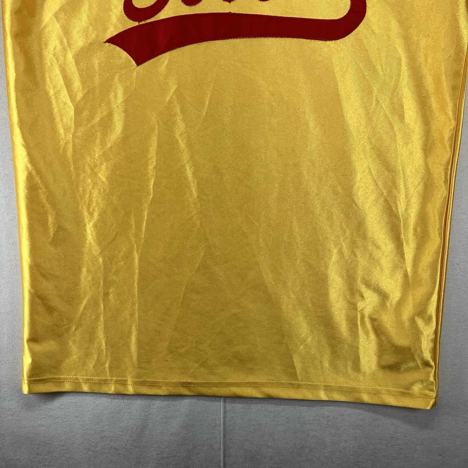 Average Joe’s Dodgeball Gold Jersey Adult Medium Costume Agent Movie
