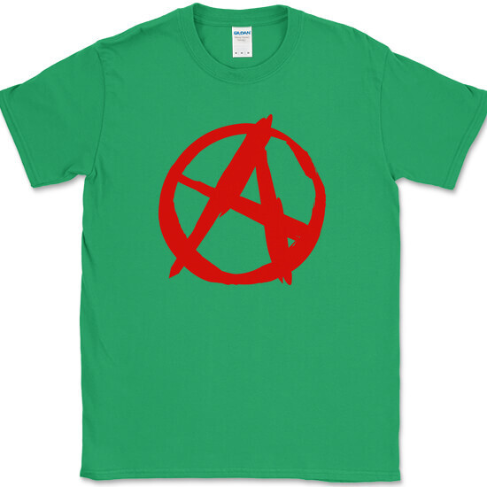 ANARCHY T-Shirt Chaos Symbol Graphic Tee
