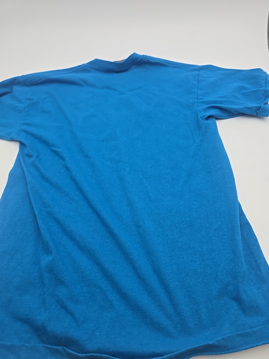 Vintage CMS Casuals Another Bill Duck T-Shirt Mens Large Teal Blue John Baron