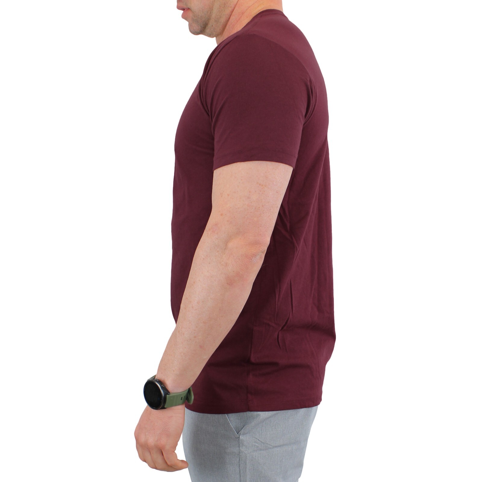 True Classic Men’s V-Neck Shirt Short Sleeve Ultra Soft Tagless Cotton Tee
