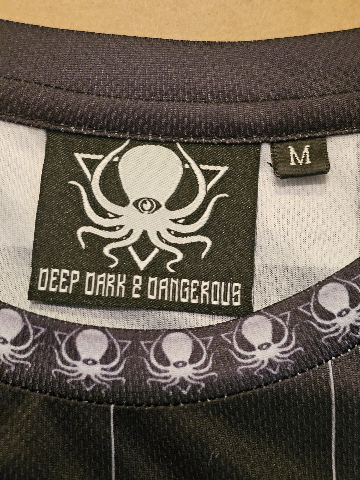 Deep Dark And Dangerous Deep Jersey Truth 2023 Size M Black/ White