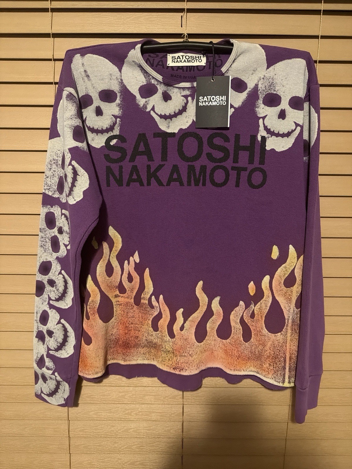 Satoshi Nakamoto “Lost Boys” Thermal Purple XXL