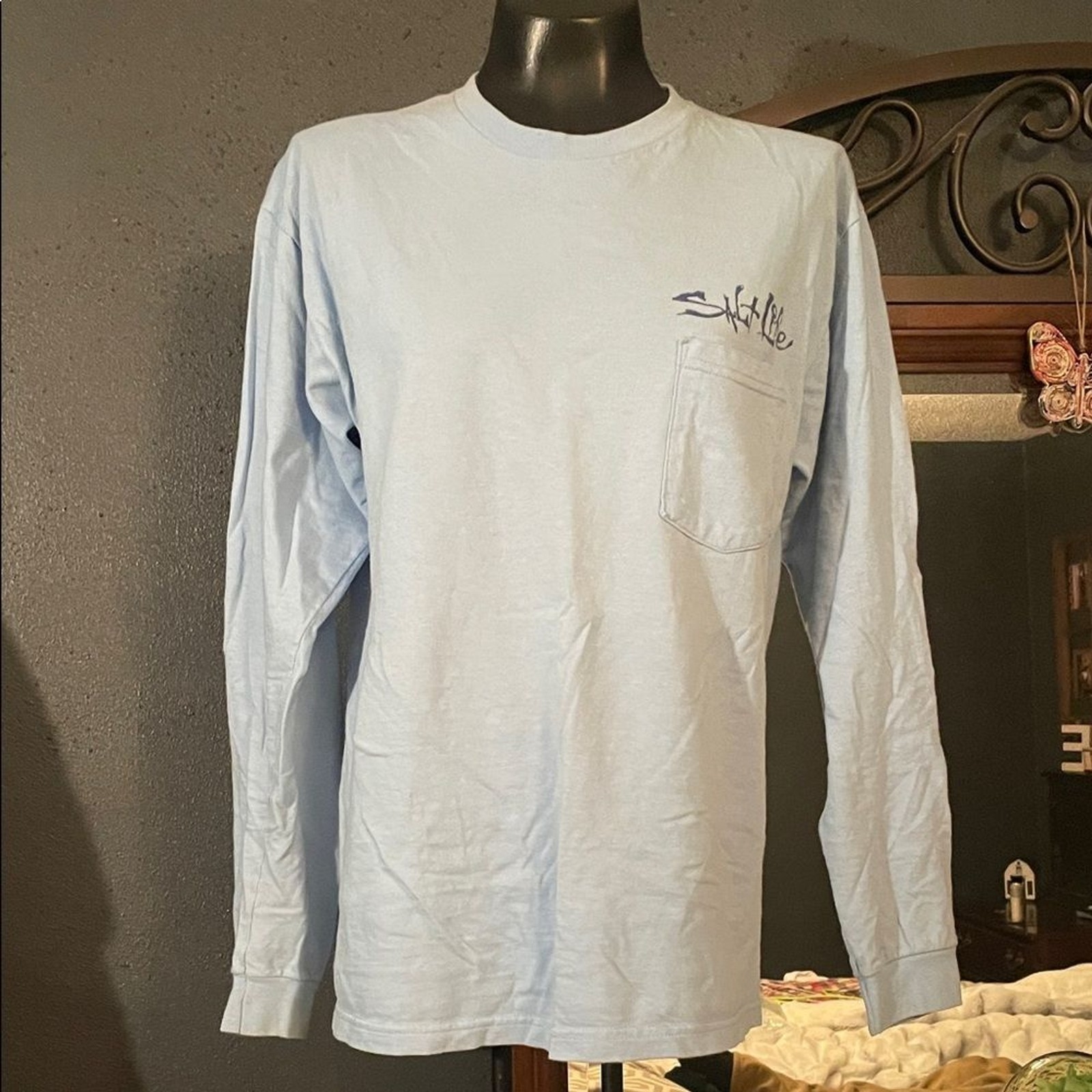 Salt Life Sky Blue Men’s Long Sleeve Tee