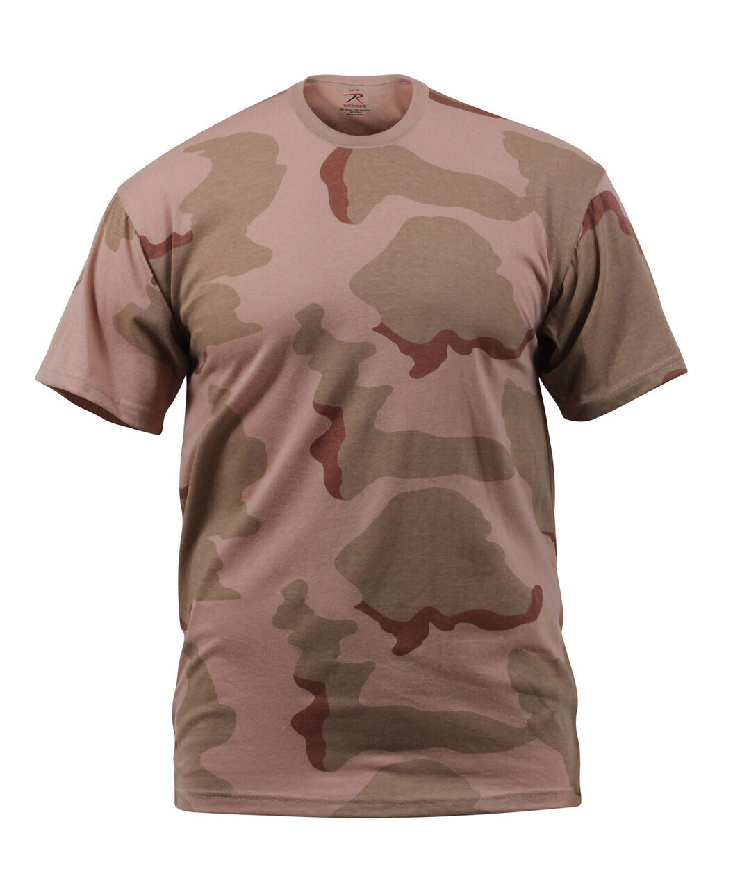 Camouflage T-Shirt – Tri-Color Desert