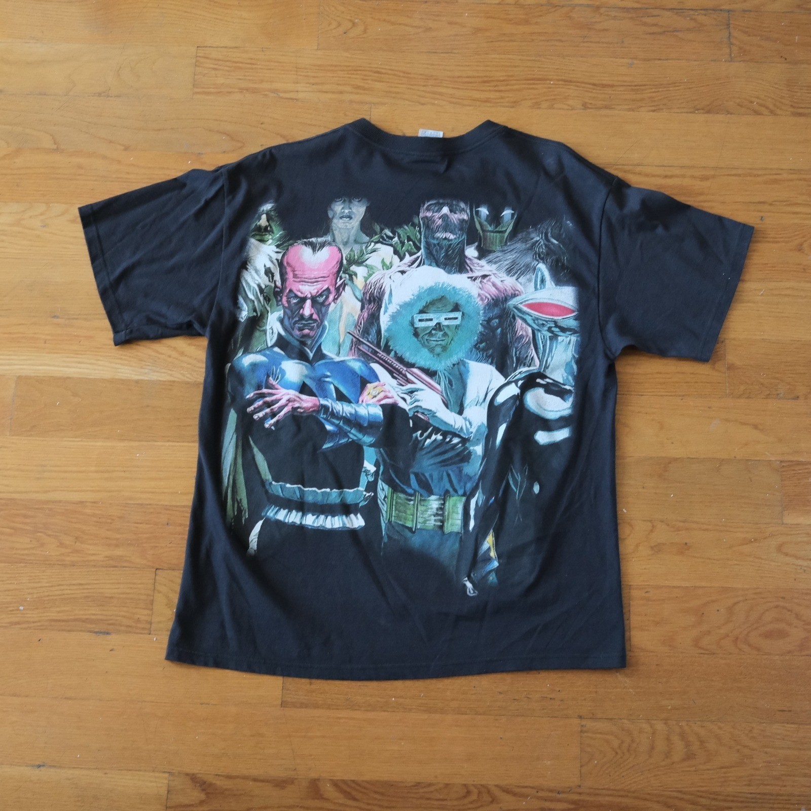 Delta T-Shirt Mens Black DC Comics Legion of Doom Graphic Vintage L Streetwear