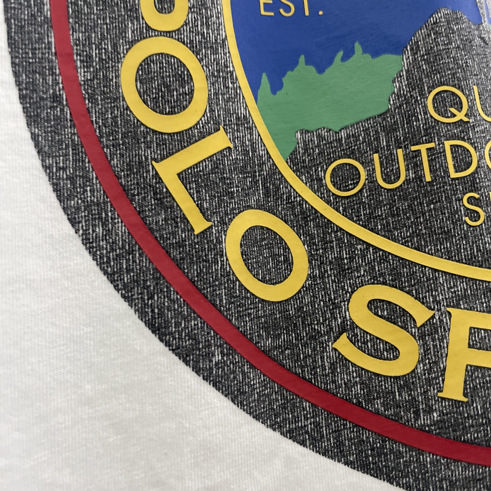 Ralph Lauren Polo Country Sportsman White Graphic Shirt Size XL