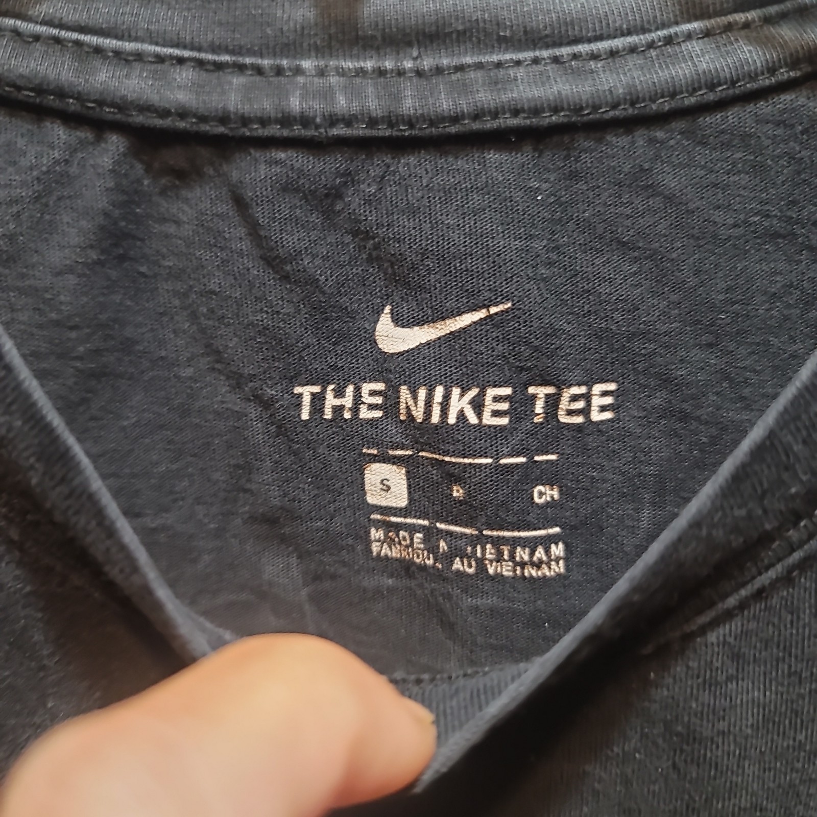 Nike Neon Big Alien Swoosh Double-Sided Graphic T-Shirt The Swoosh Is Out There