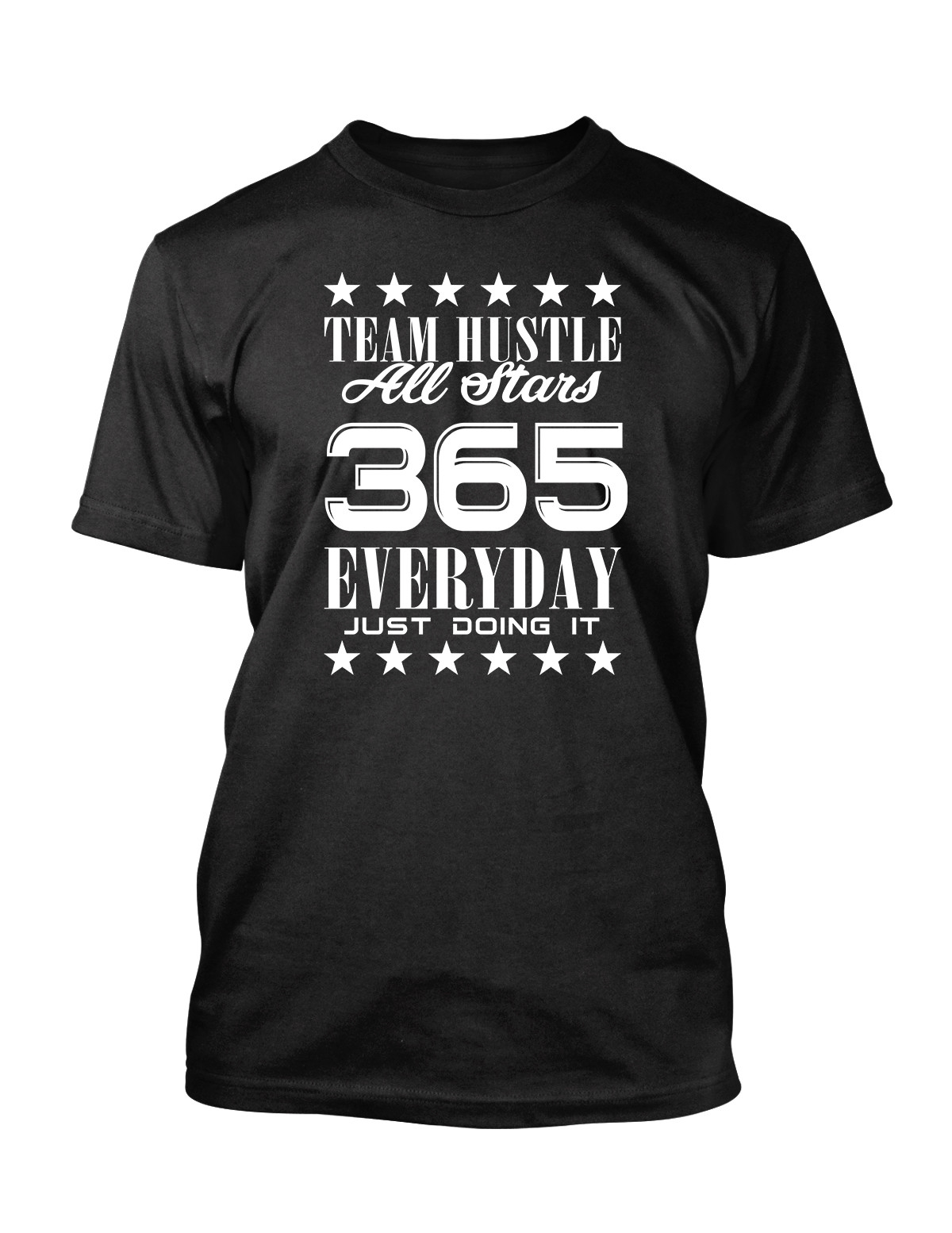 Team All Stars Just Doing It Men Graphic Tee Shirt Big and Tall or Small T Shirt