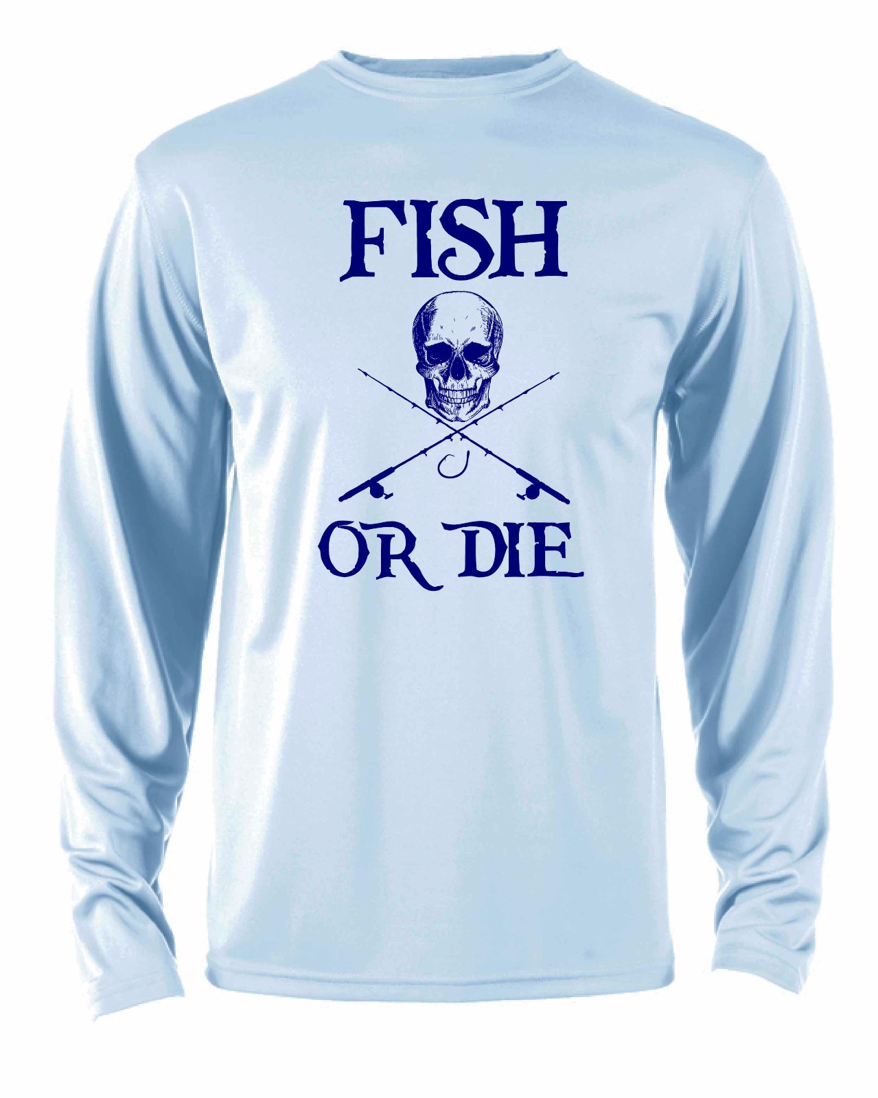 Long Sleeve Microfiber Fishing Boating UPF SPF Sun Protection Shirt