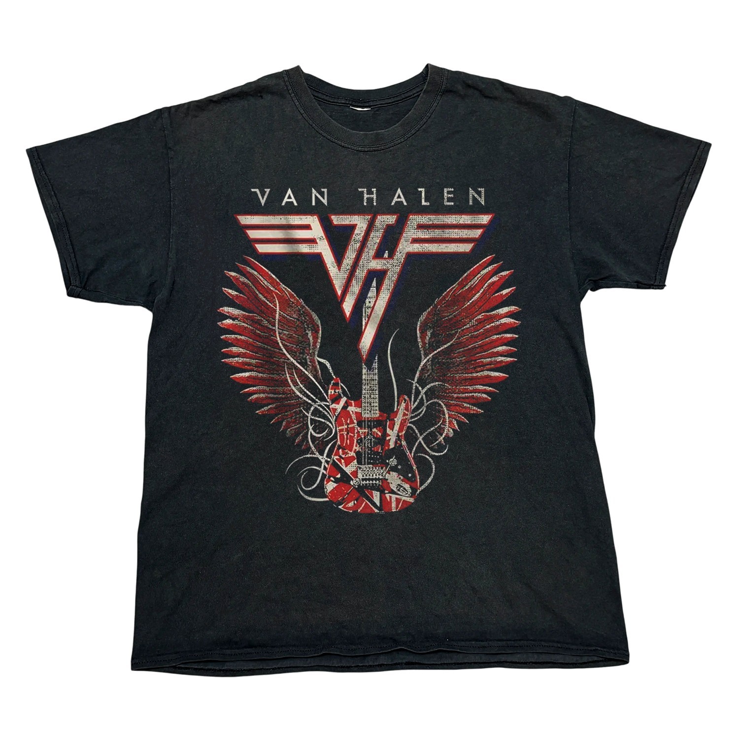 Van Halen Eddie Guitar Rock Band Black Unisex T-shirt Size S-5XL