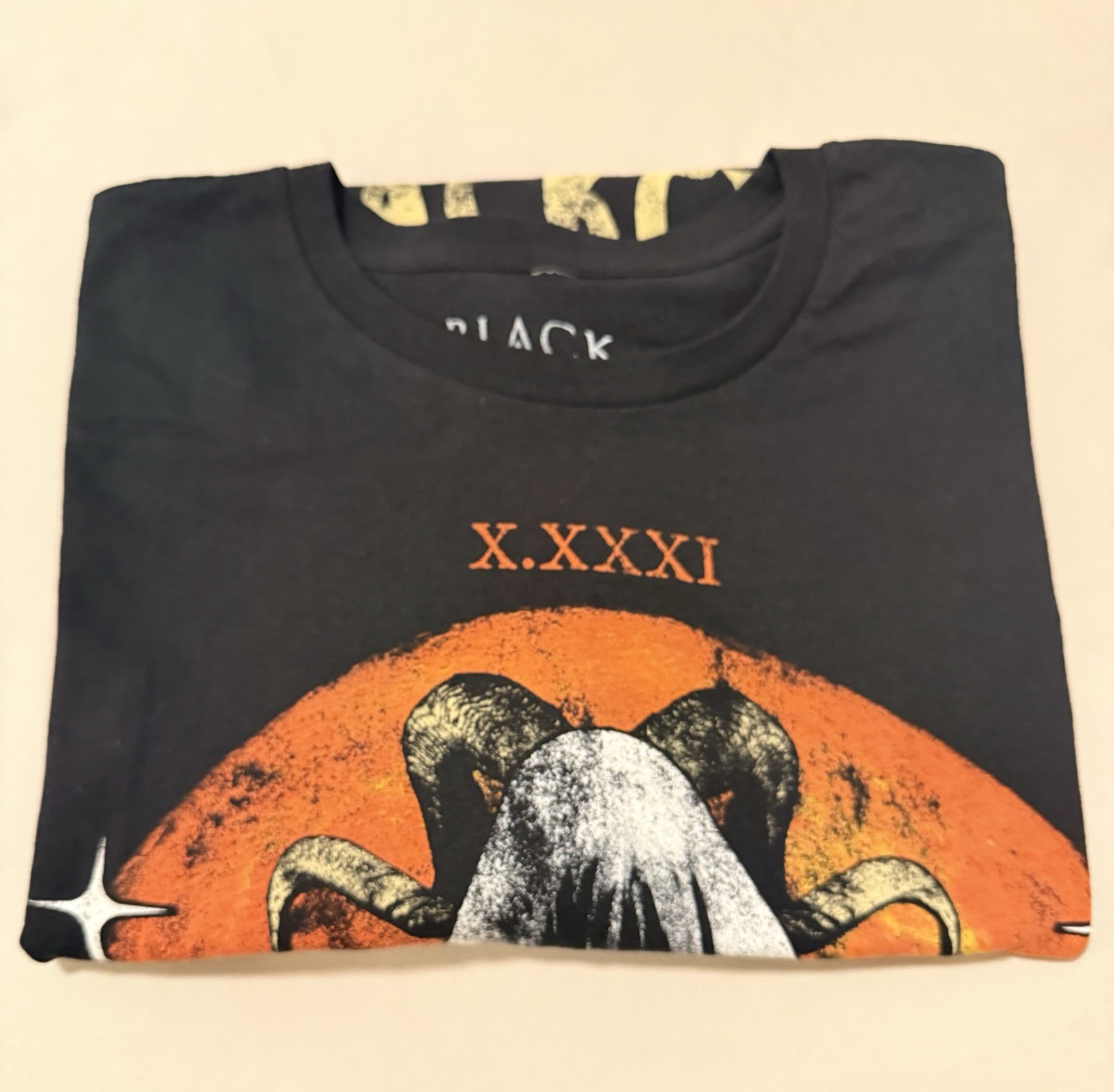 Black Craft Cult T-Shirt Short Sleeve, Size 3XL